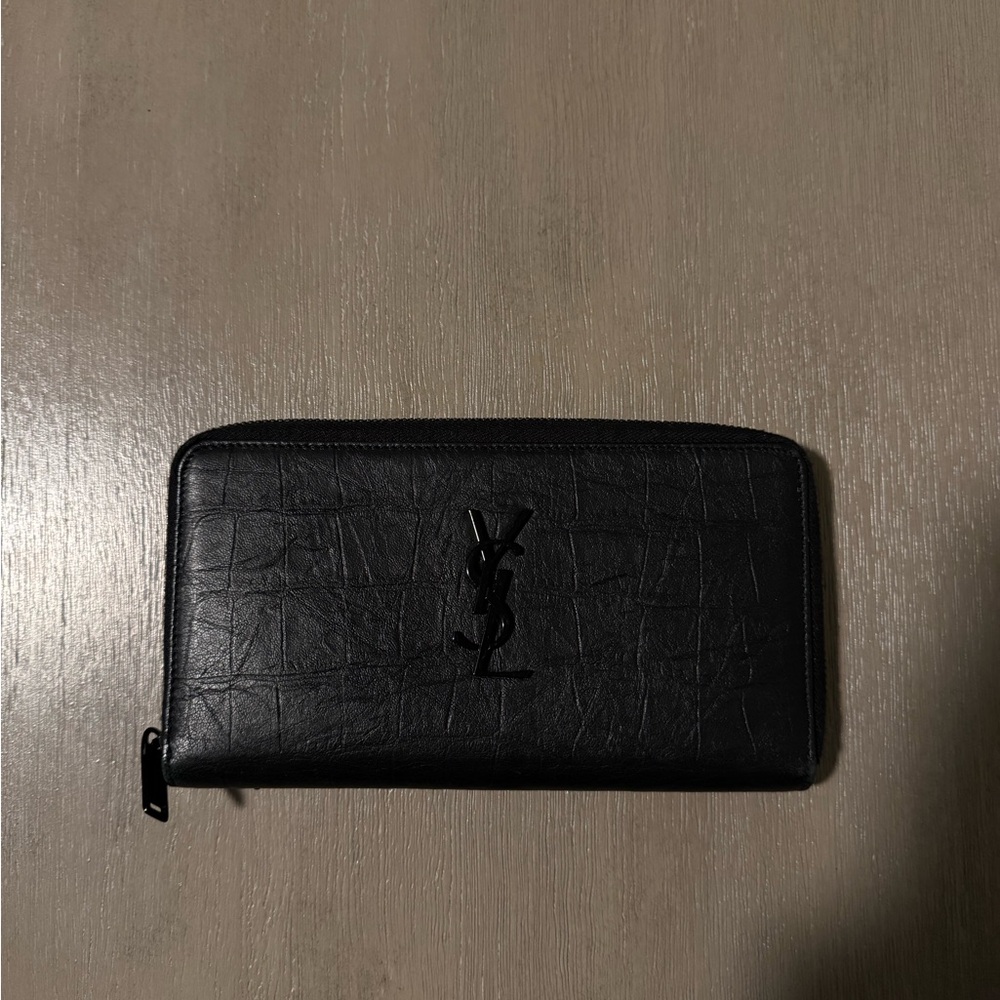 Yves Saint Laurent Black Wallet